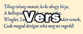 Vers